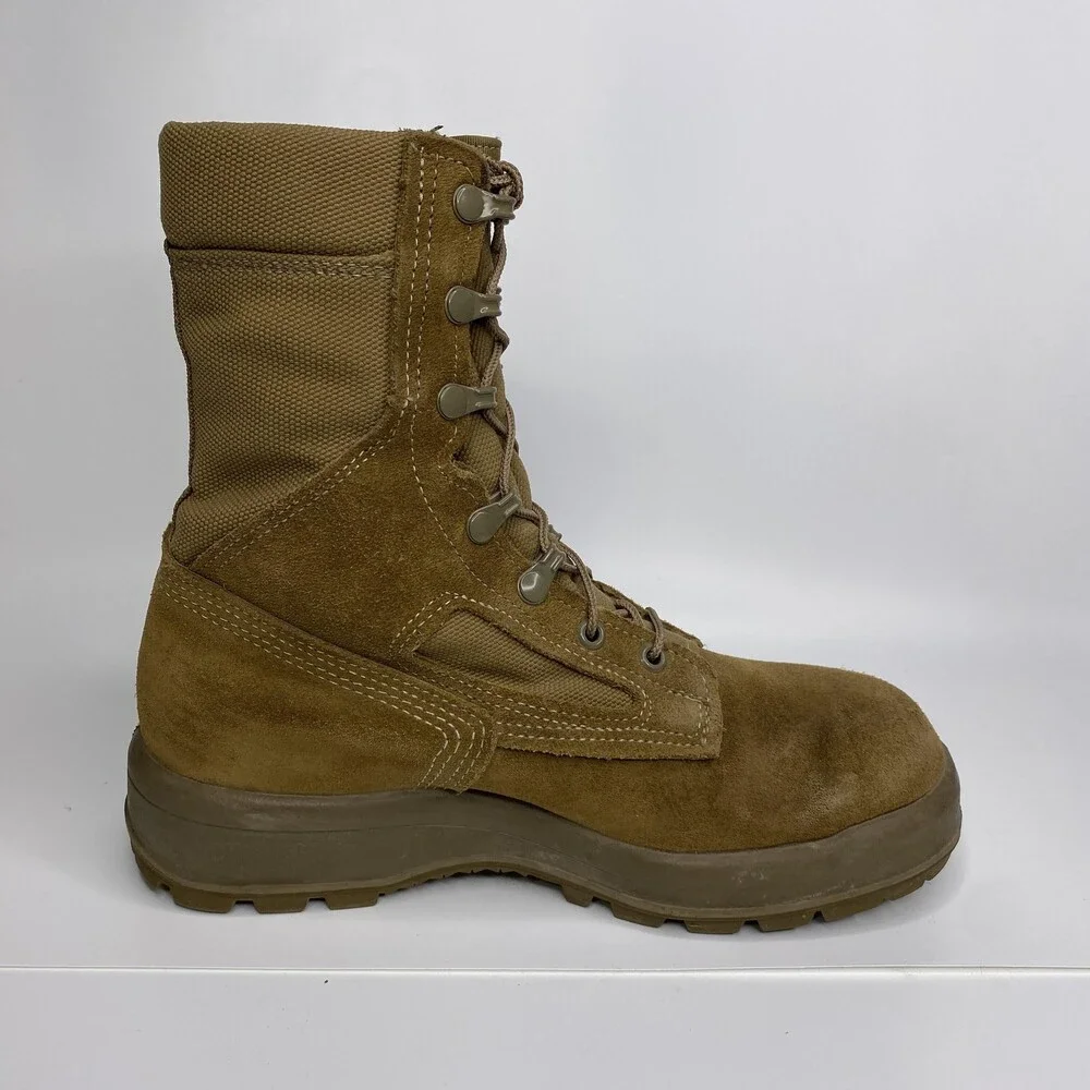 Belleville Boots Mens Size 6 Extra Wide Tan Gore-Tex Waterproof Vibram Military